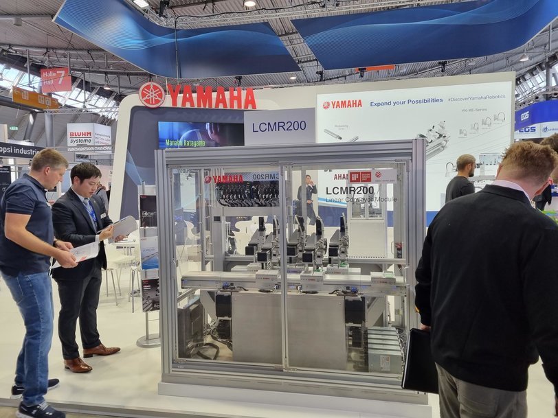 Yamaha highlights creative automation solutions using affordable robots at Motek 2022